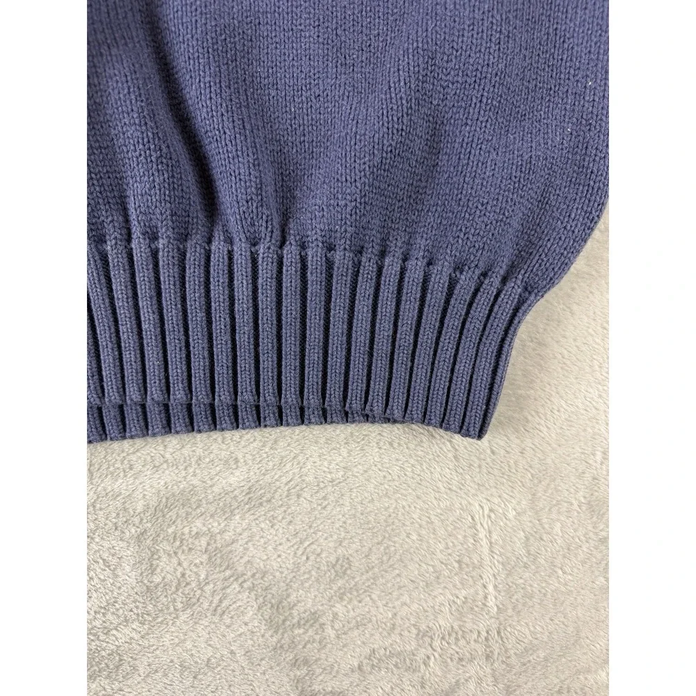 Polo Ralph Lauren Mens 3XB Navy Cotton Crewneck Sweater Big Pony Logo